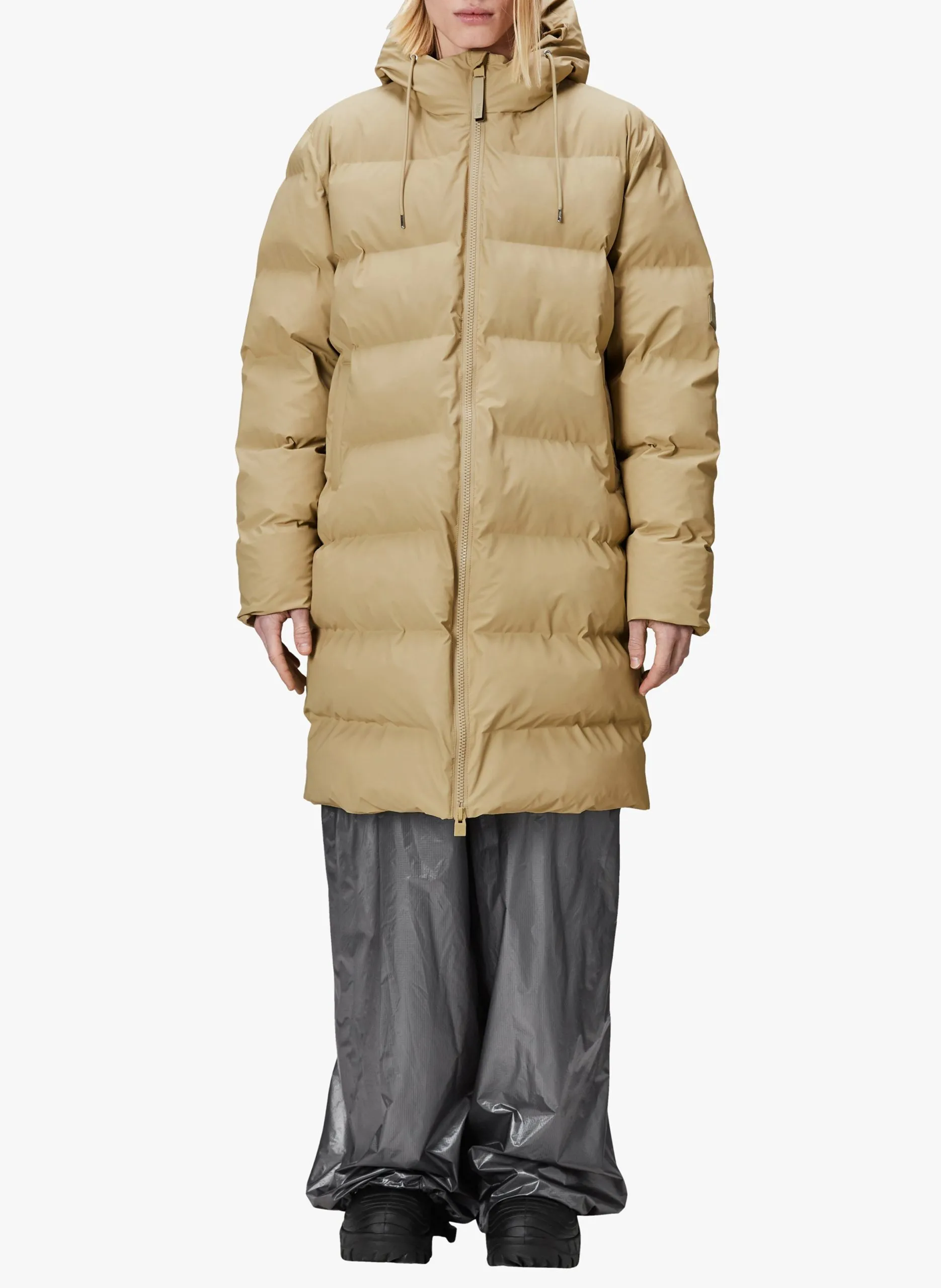 Doudoune matelassée à capuche Beige ALTA