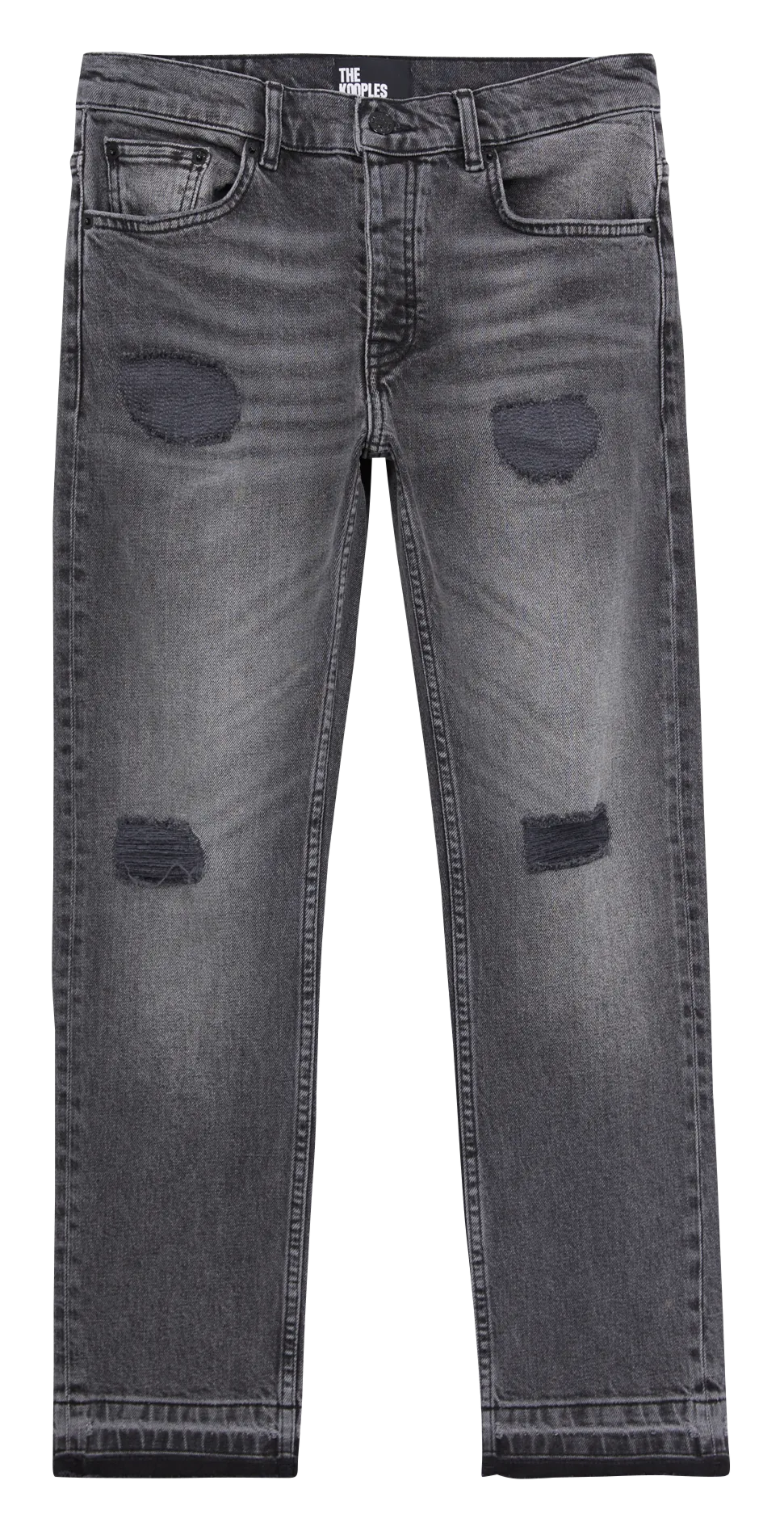 Jean droit Multicolore