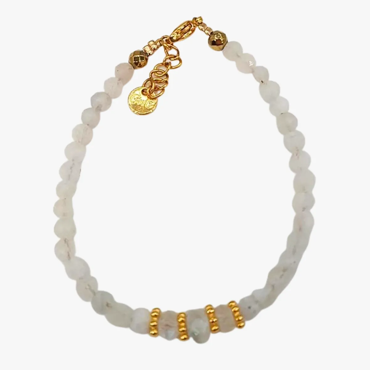 Bracelet pierre de lune Bleu MANASI