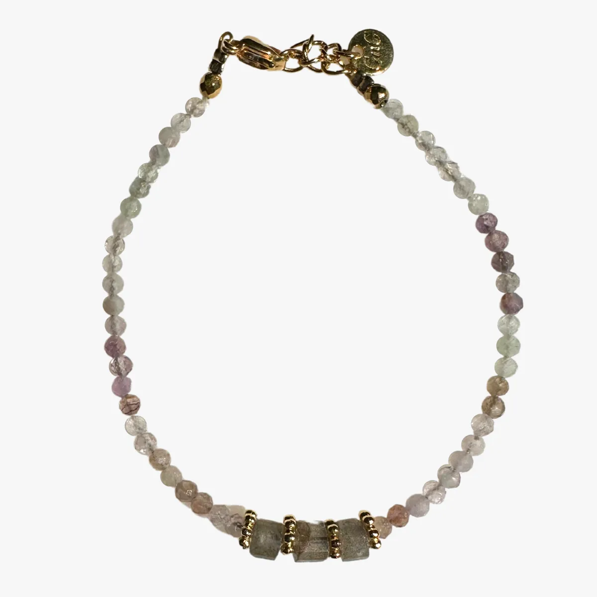 Bracelet fluorite Vert KAMALA