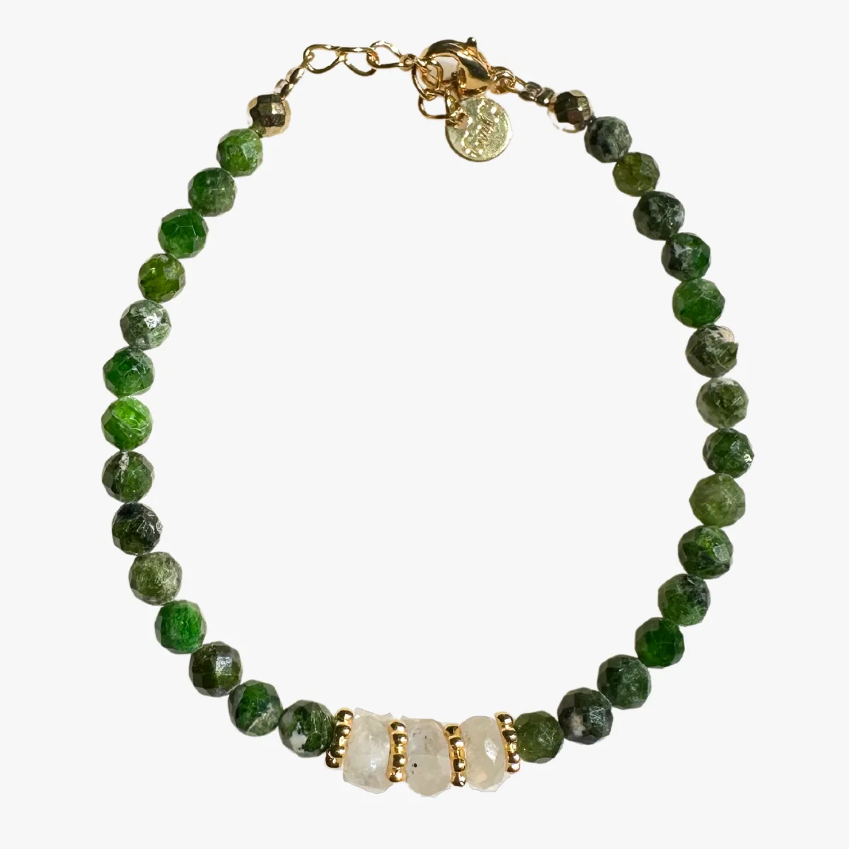 Bracelet diopside Bleu MANASI