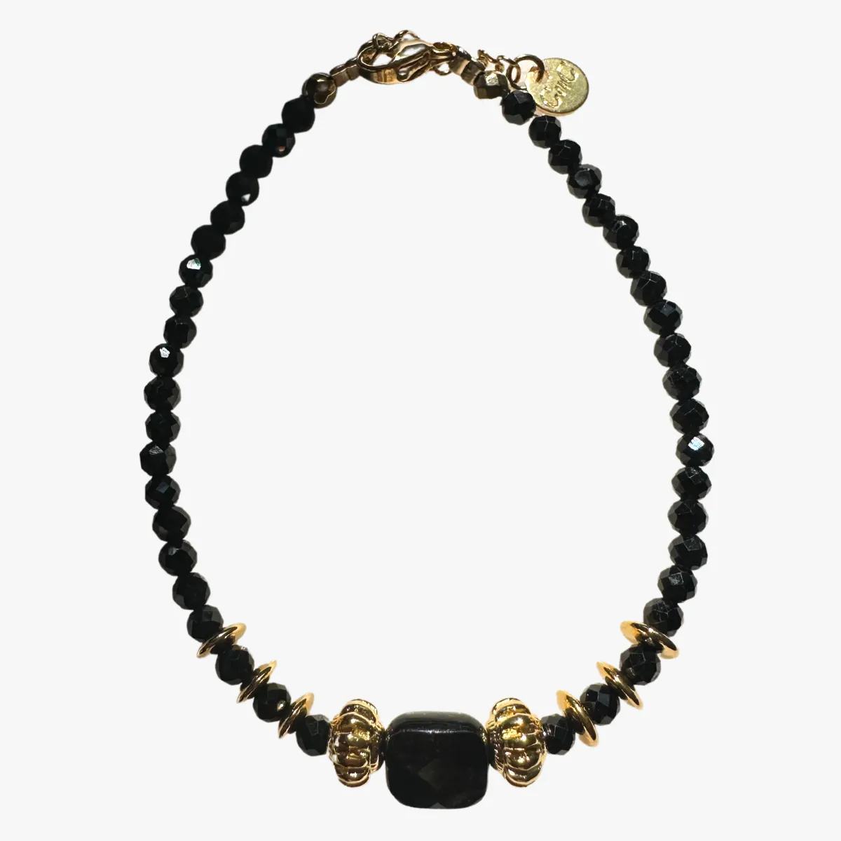 Bracelet hypersthène Bleu CHIPS