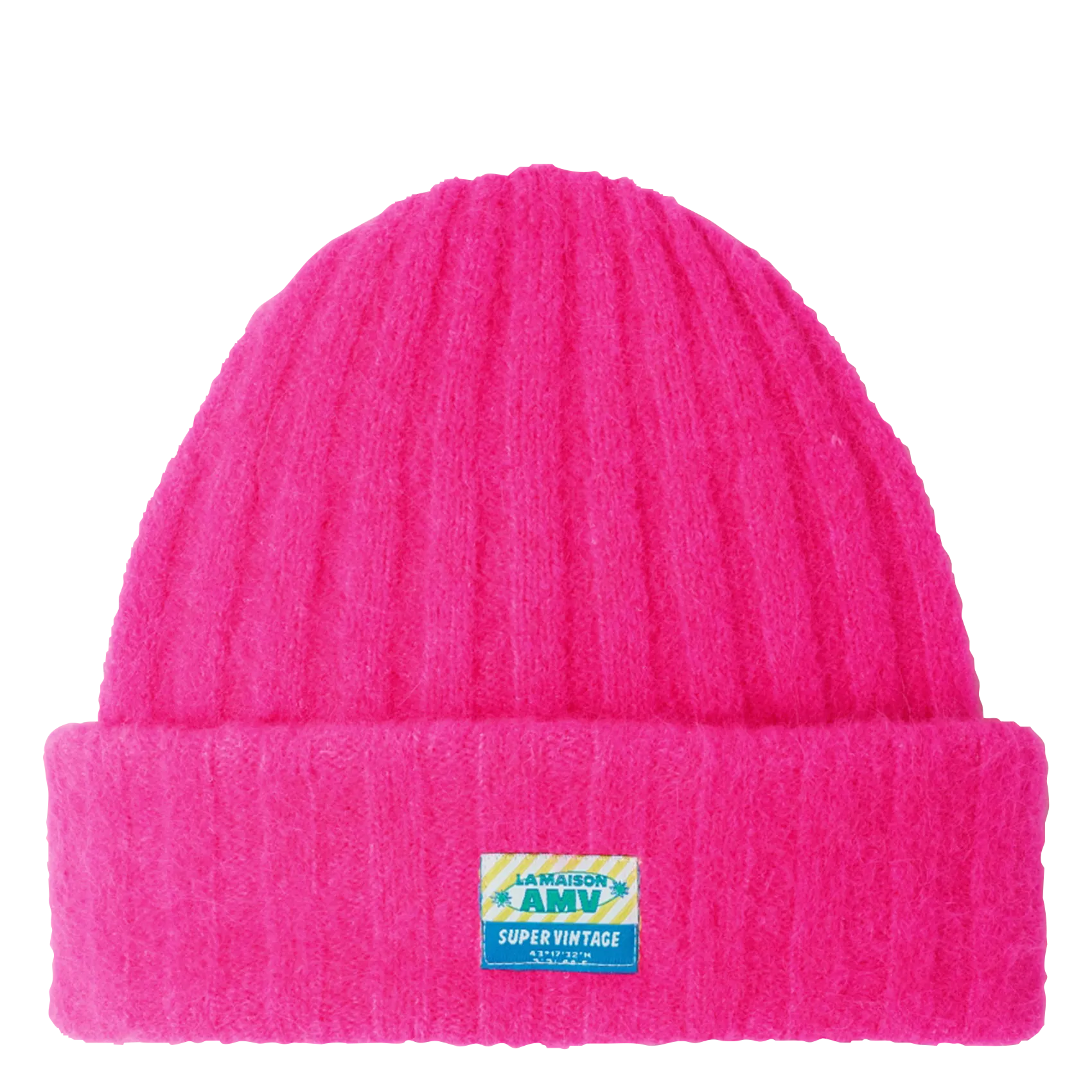 Bonnet en laine mélangée Rose VITOW