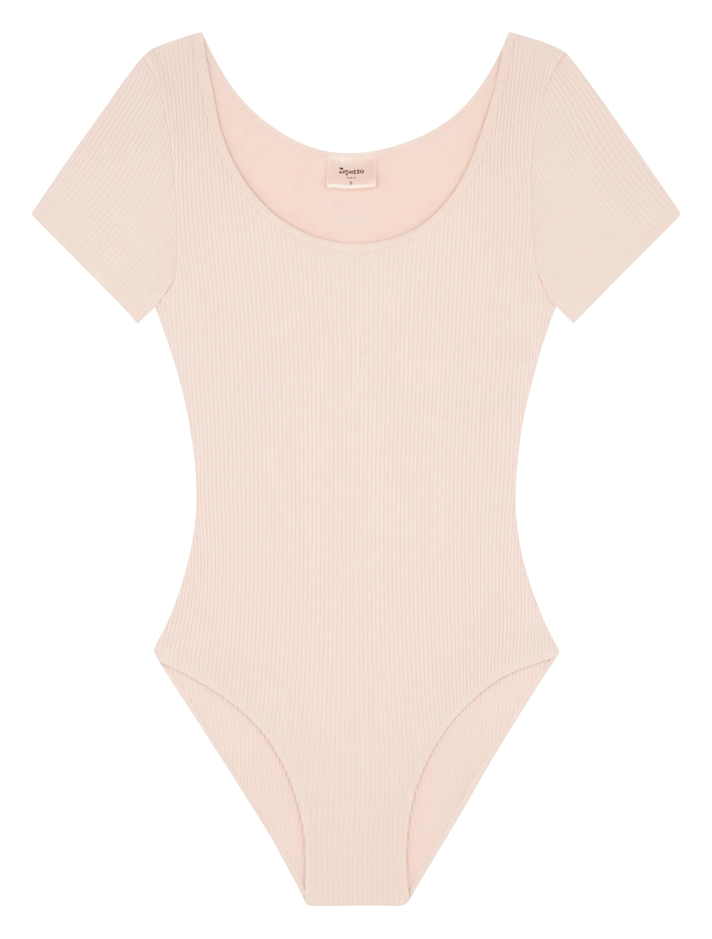 Justaucorps col rond Rose