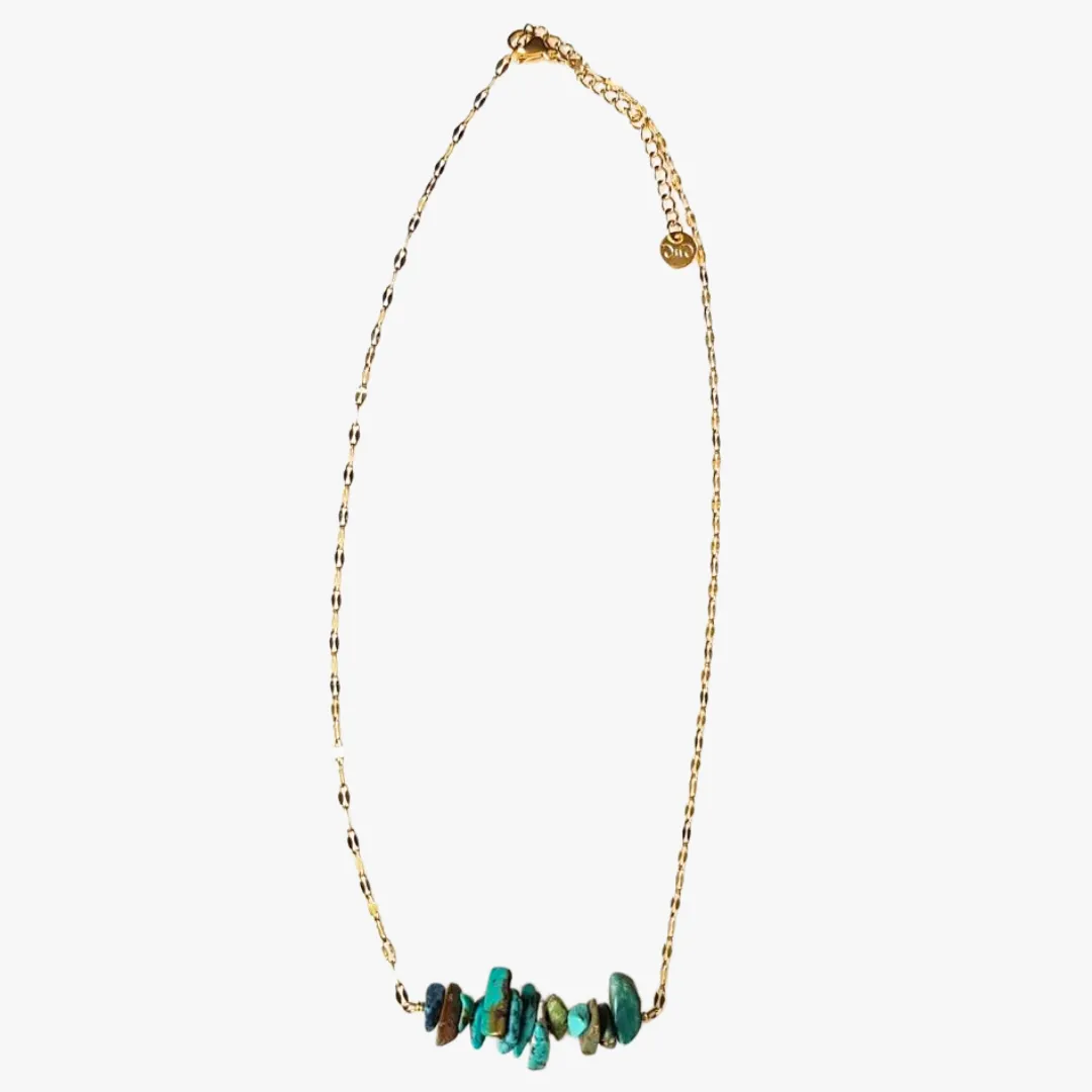 Collier Bleu DHARA