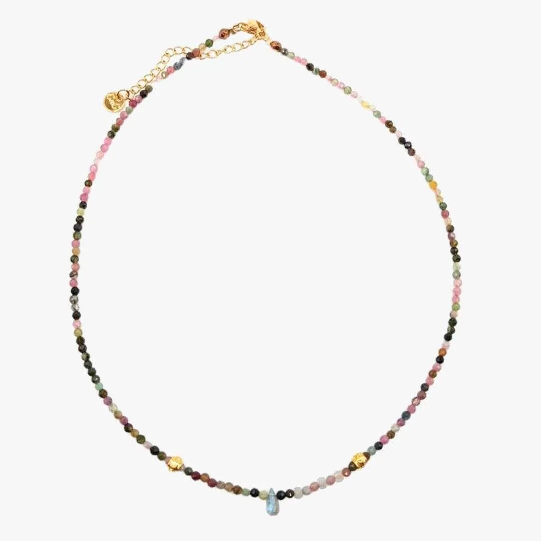 Collier tourmaline Multicolore ALINIA