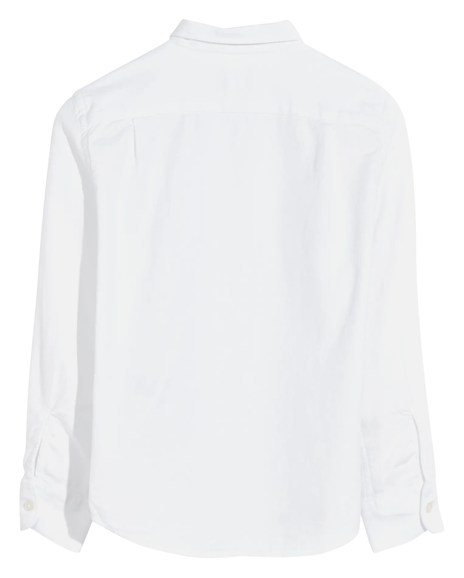 Chemise col classique en coton Blanc GANIX
