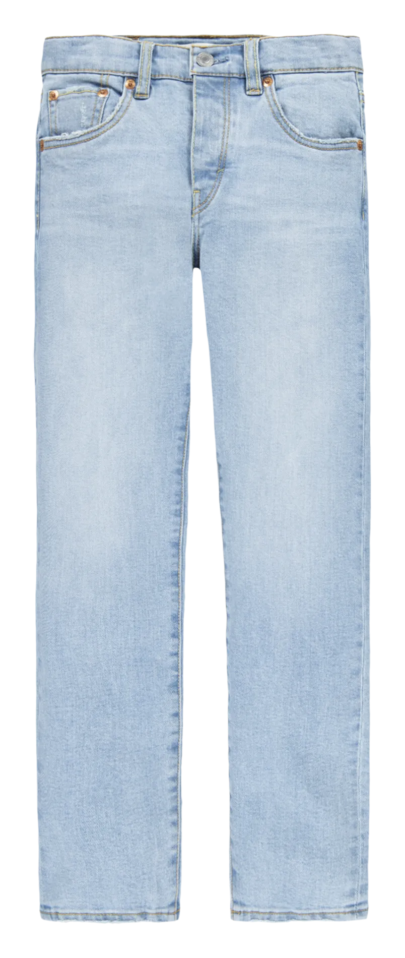 Jean slim en denim délavé Bleu