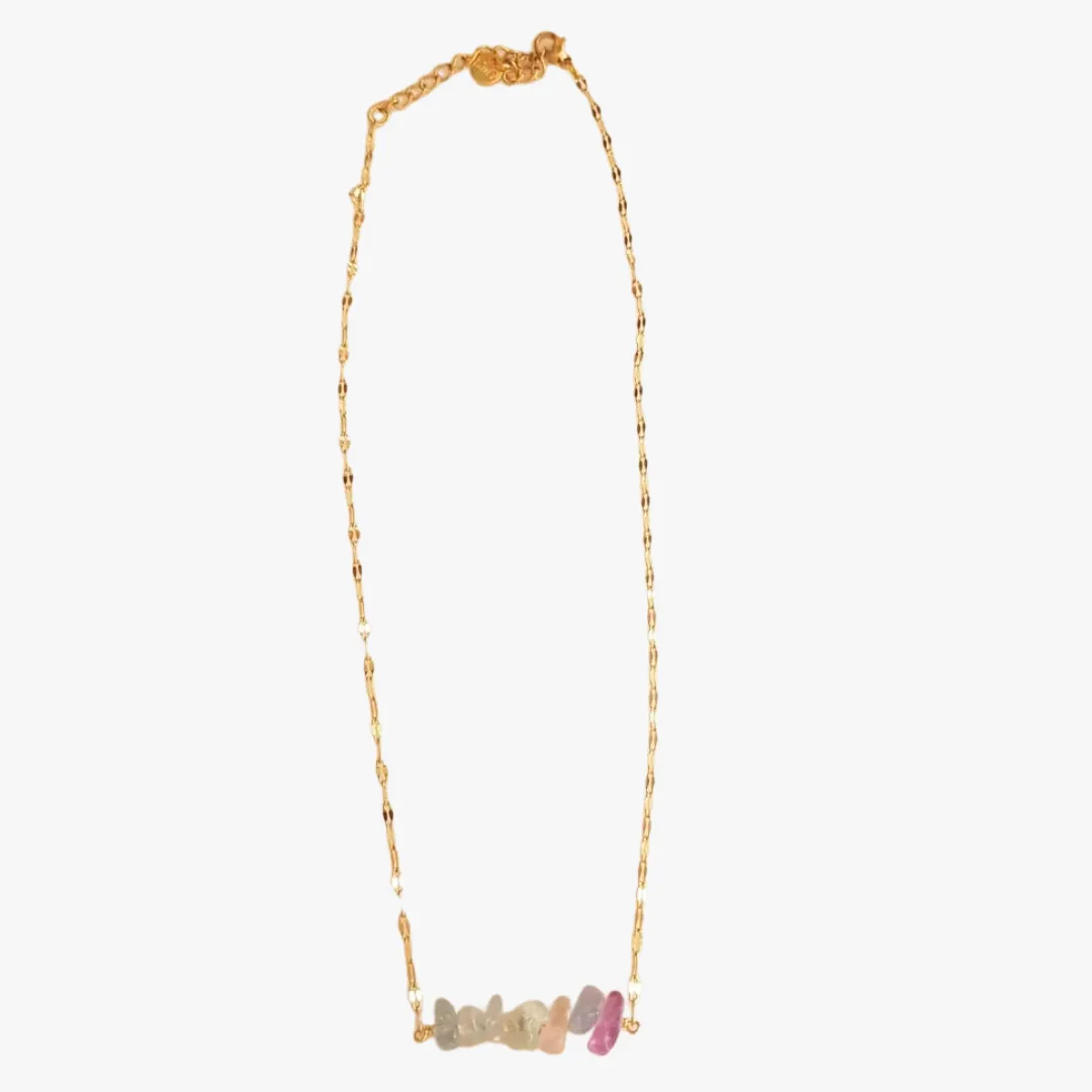 Collier fluorite Vert DHARA