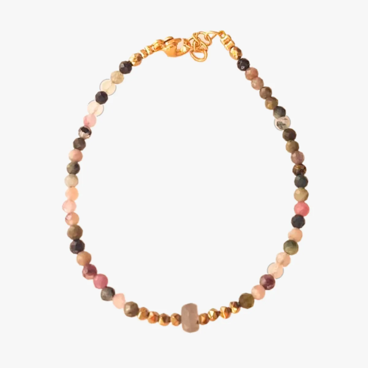 Bracelet tourmaline Multicolore ETA