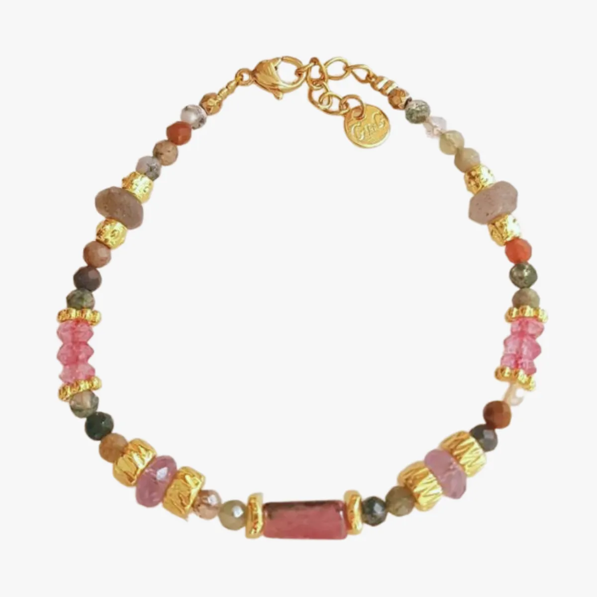 Bracelet agate indienne Multicolore SVATI