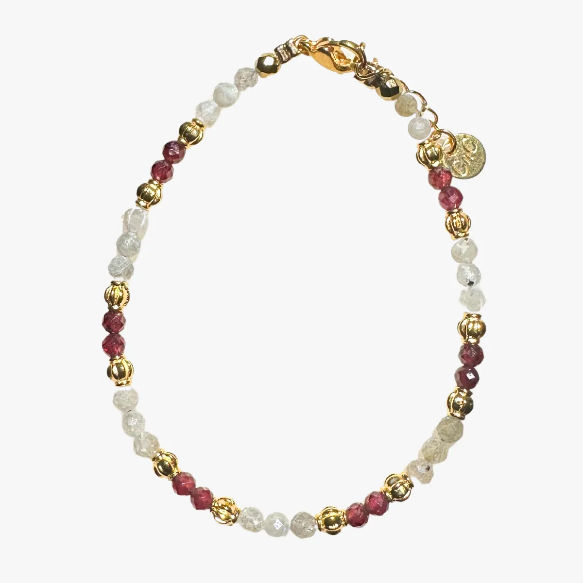 Bracelet grenat Rouge DIOPNA