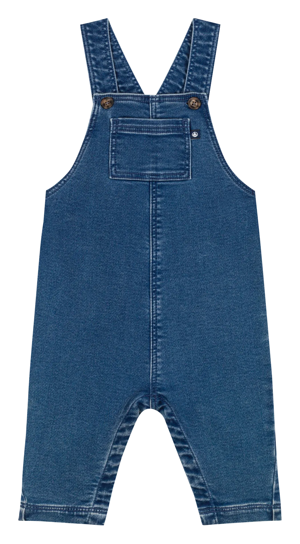 Salopette en coton mélangée Bleu