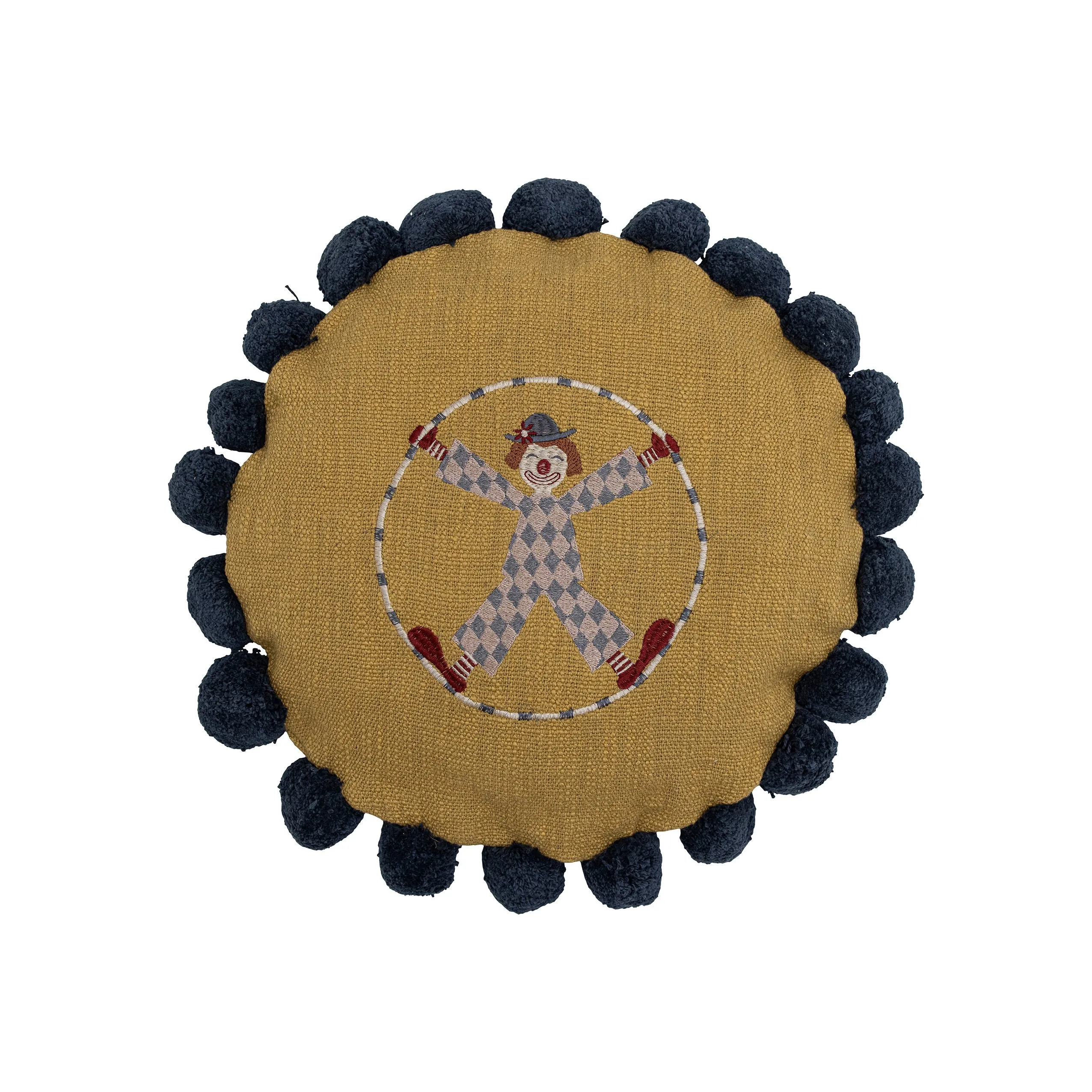 Coussin tissu Jaune SEAMUS