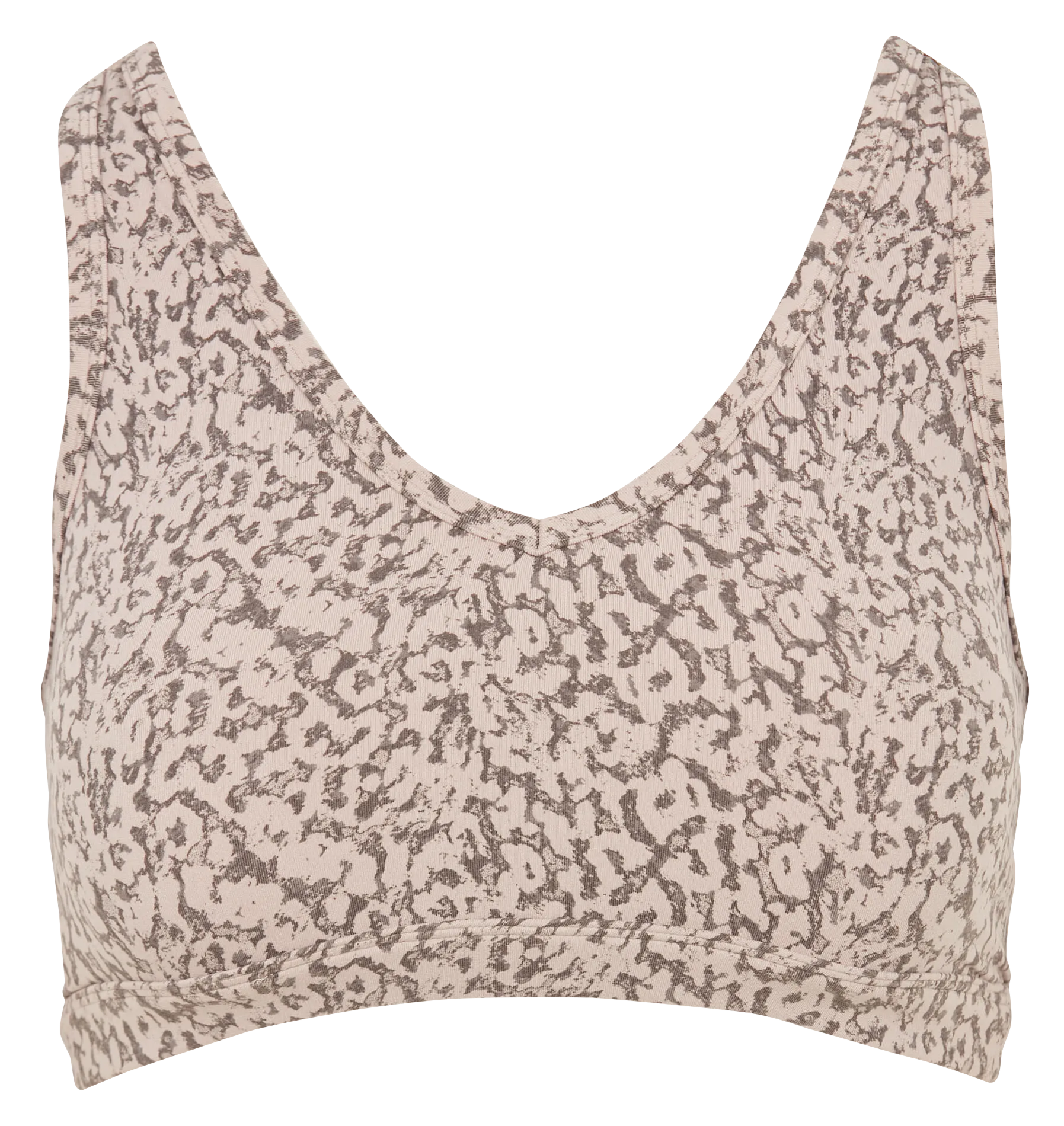 Brassière en fibres recyclées imprimée Rose LET'S MOVE PARK