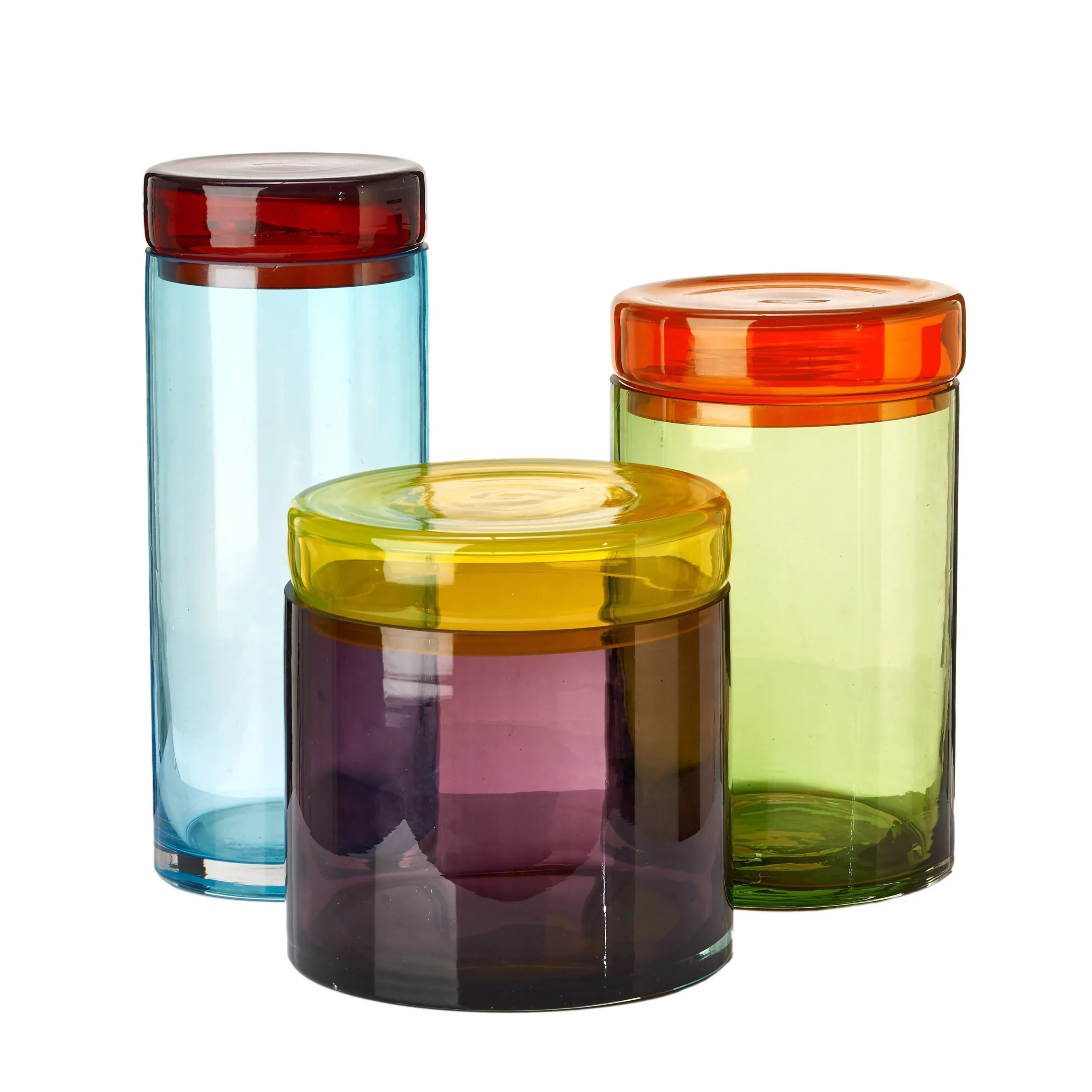 Bocal verre Multicolore LARGE