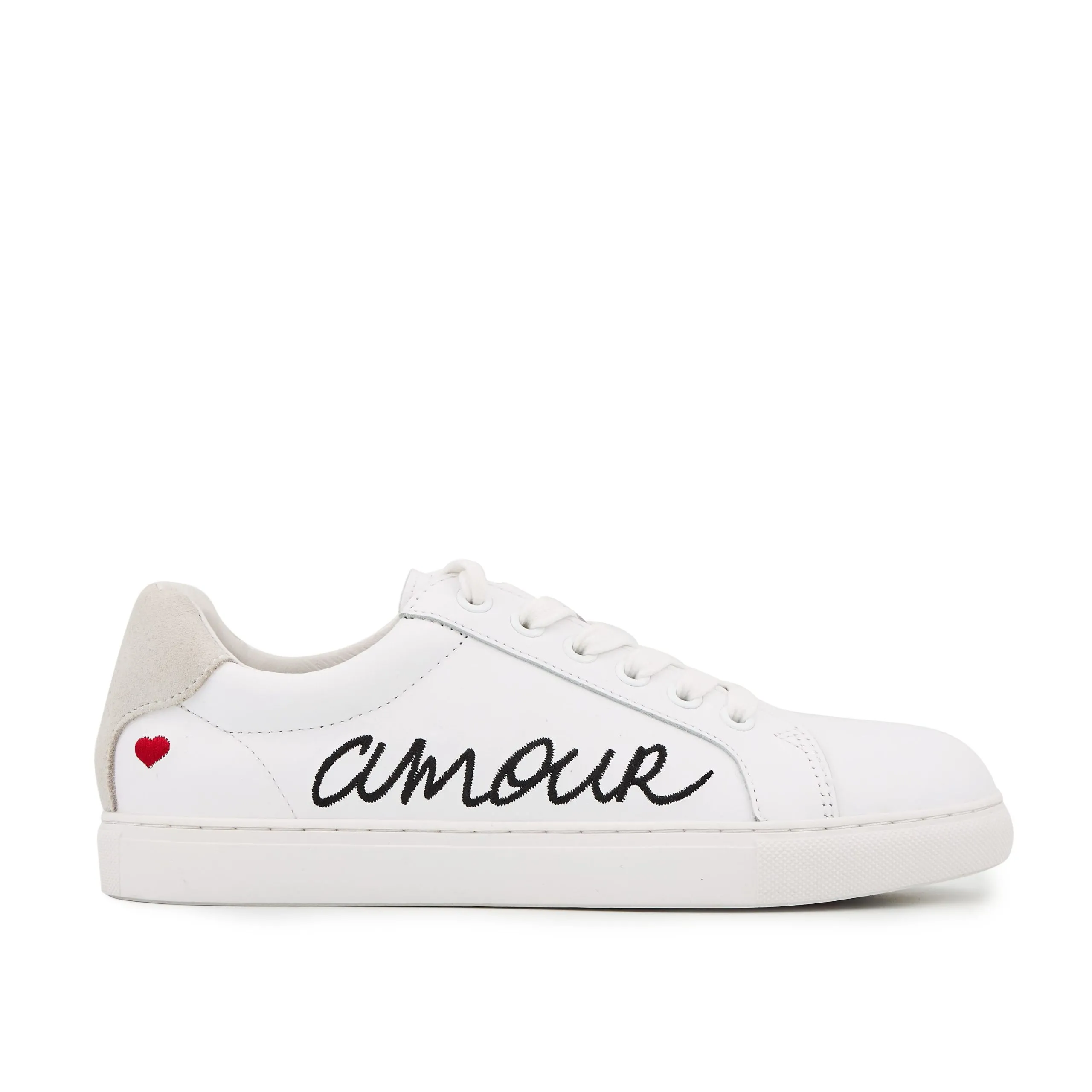 Sneakers en cuir Blanc SIMONE AMOUR