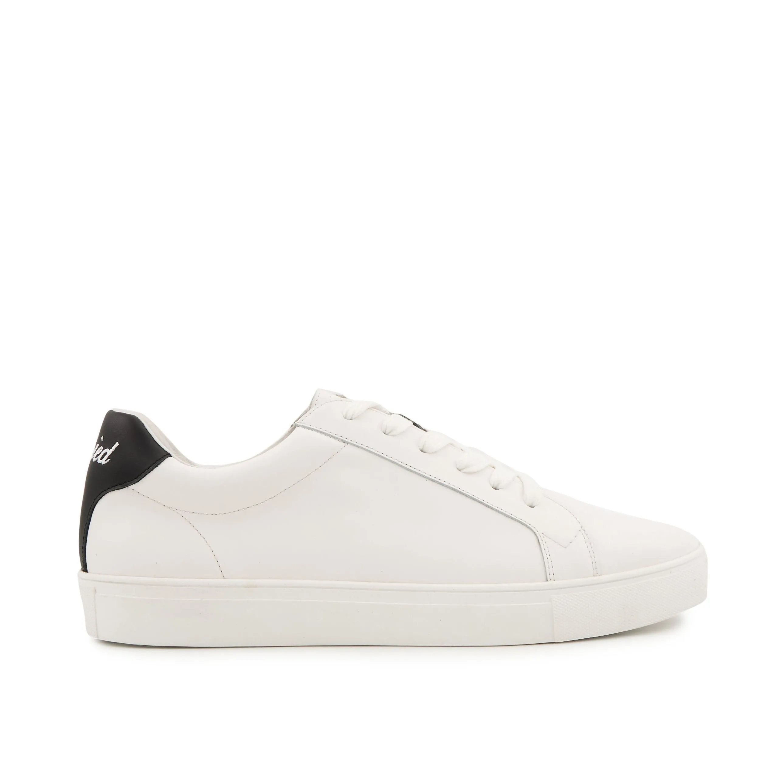 Sneakers en cuir Blanc SIMONE HOMME JUST MARRIED