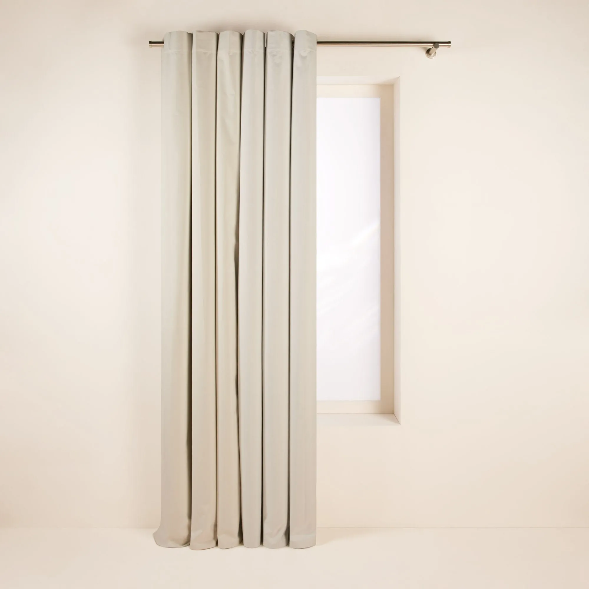 Doublure à oeillets occultante Beige ISISSE