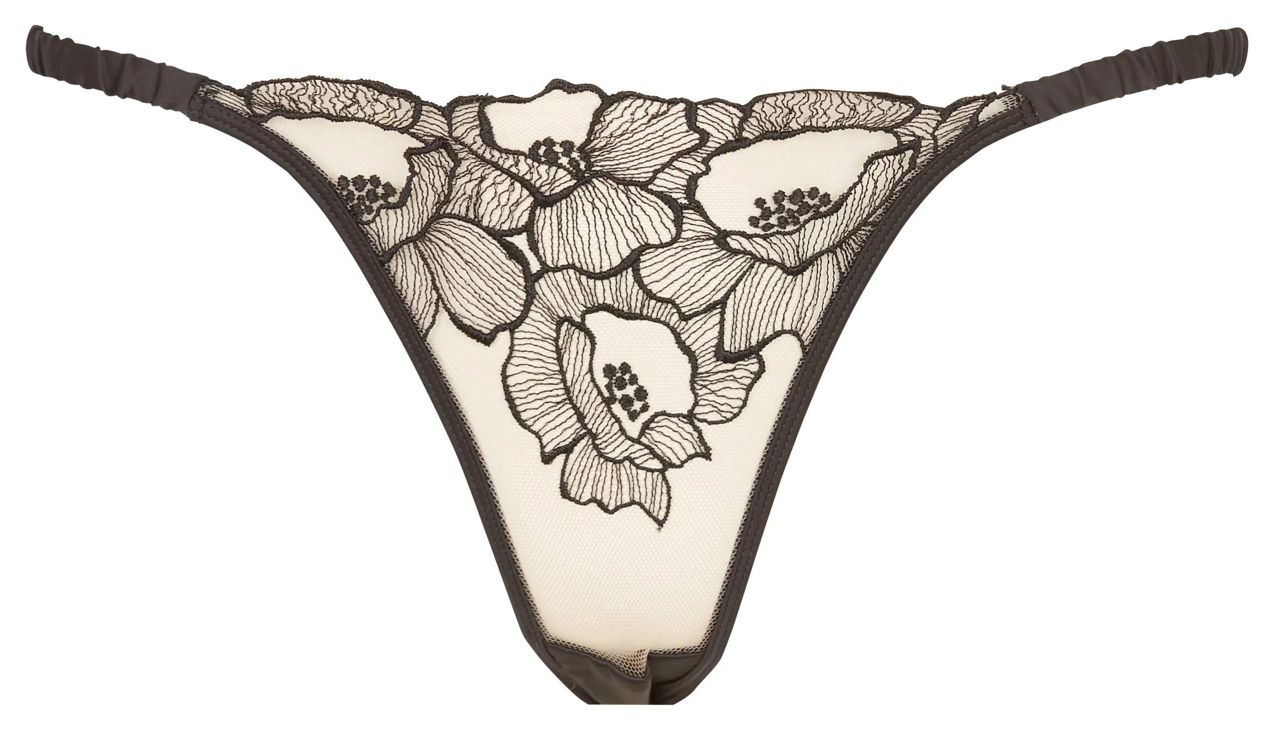 Culotte en dentelle Noir ANGELE