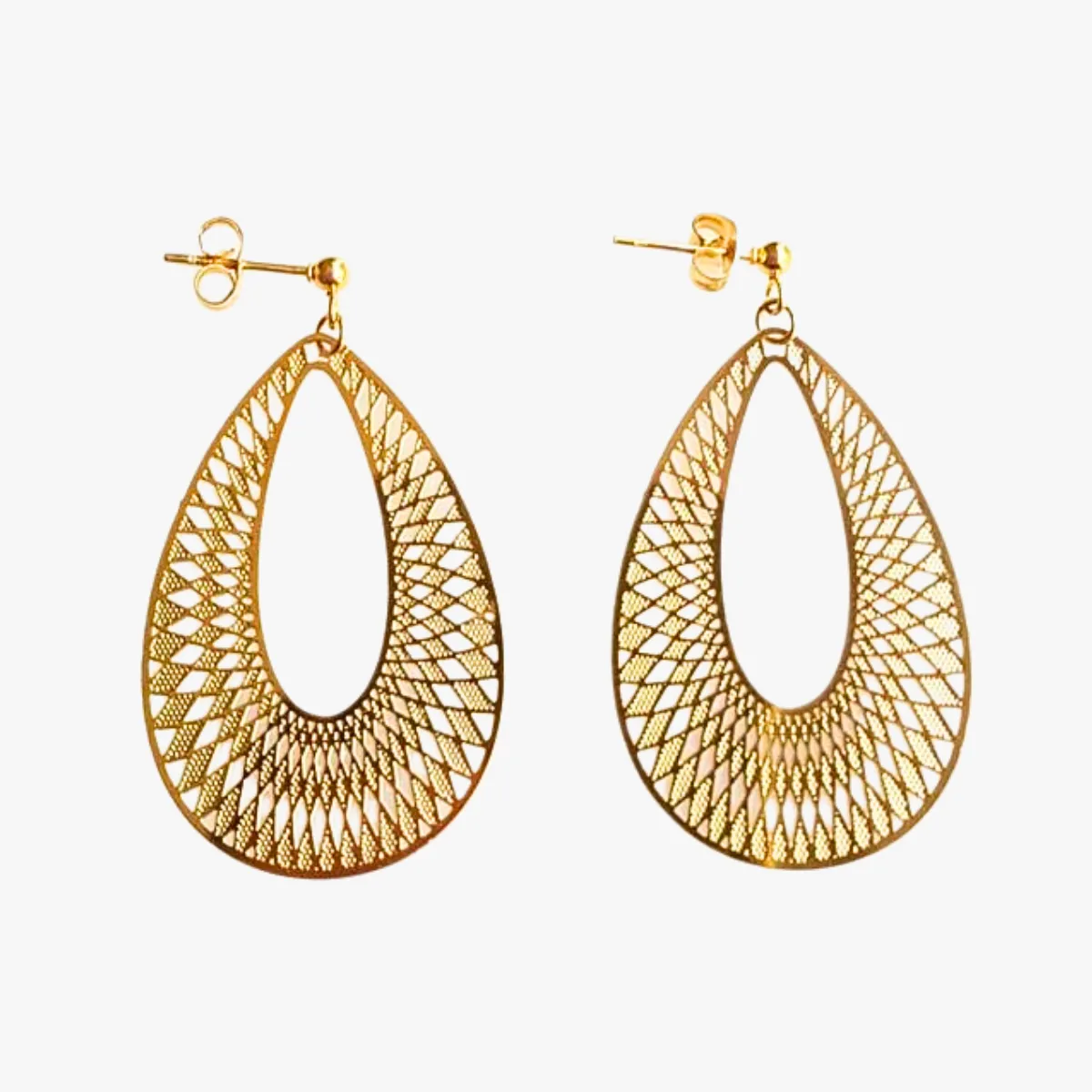 Boucles d'oreilles Bleu SUNDARA