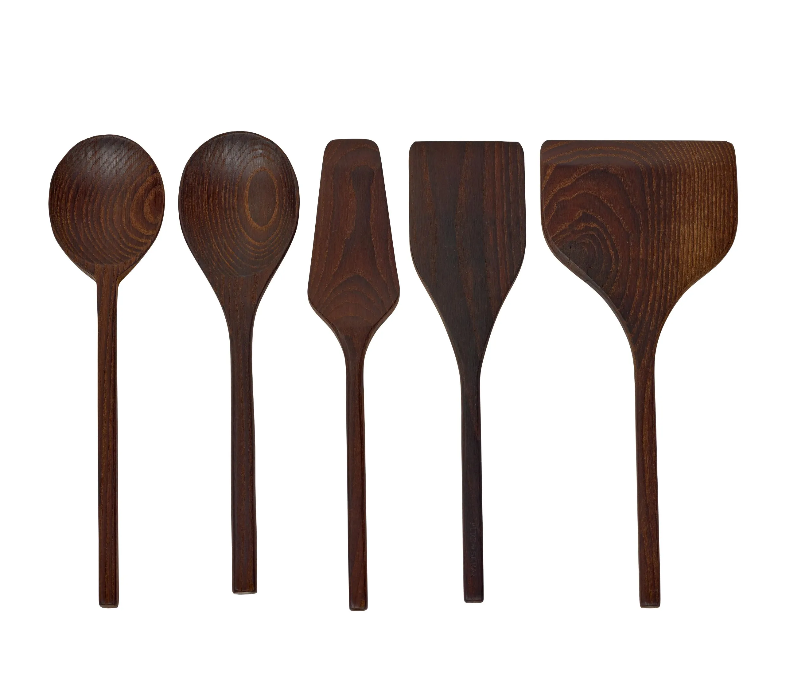 Set ustensiles de cuisine bois Marron PURE