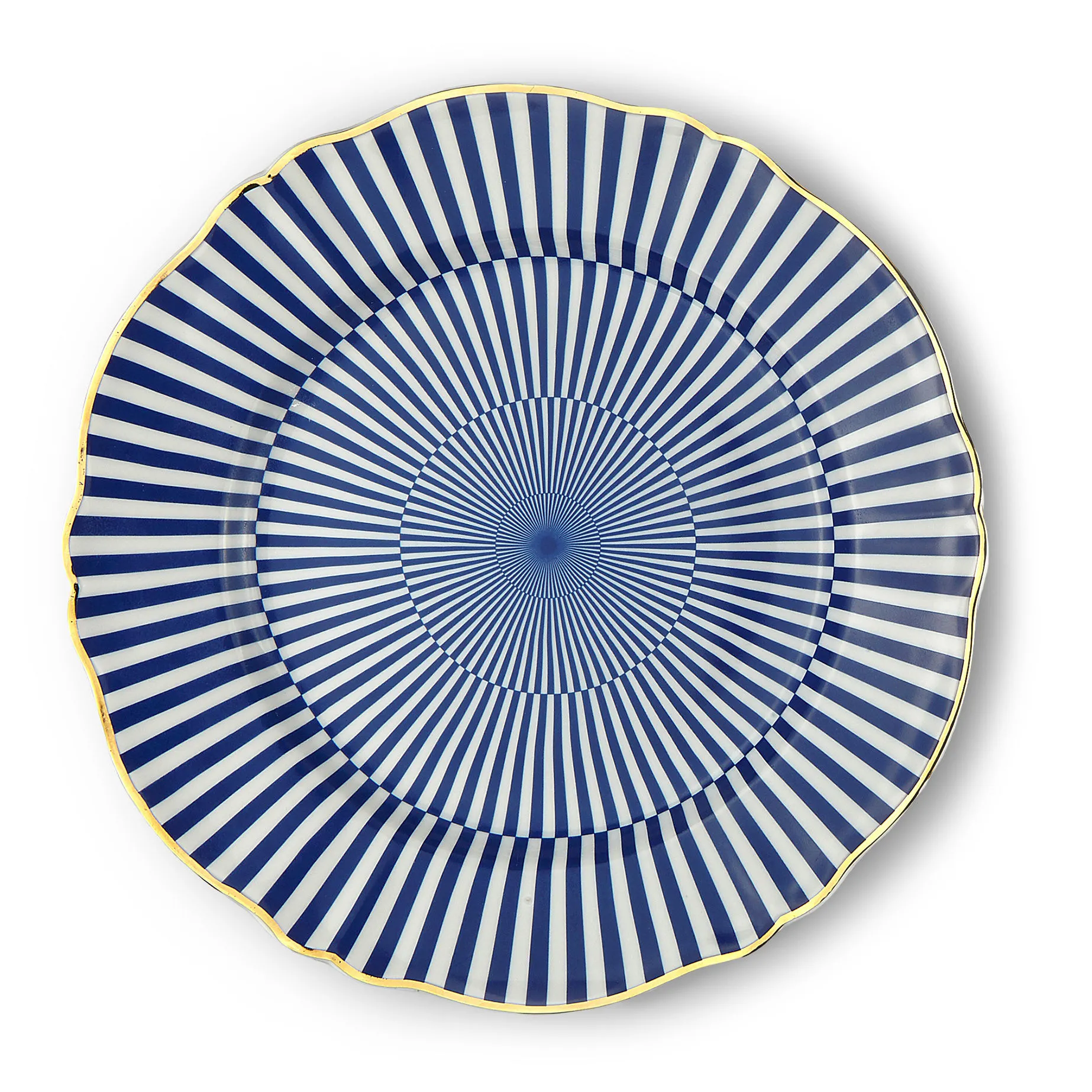 Assiette céramique Bleu ARCANO