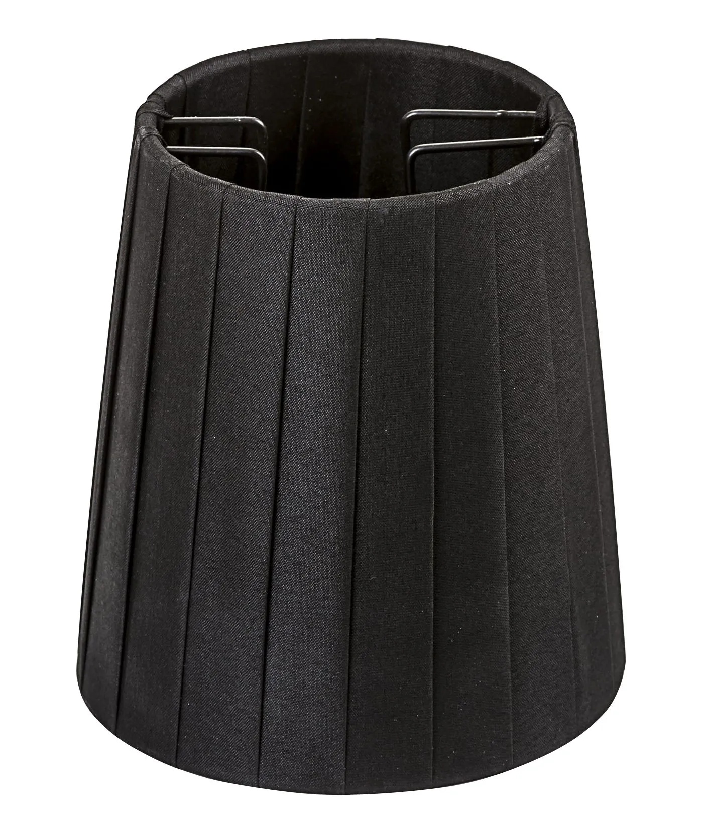 Abat-jour tissu Noir