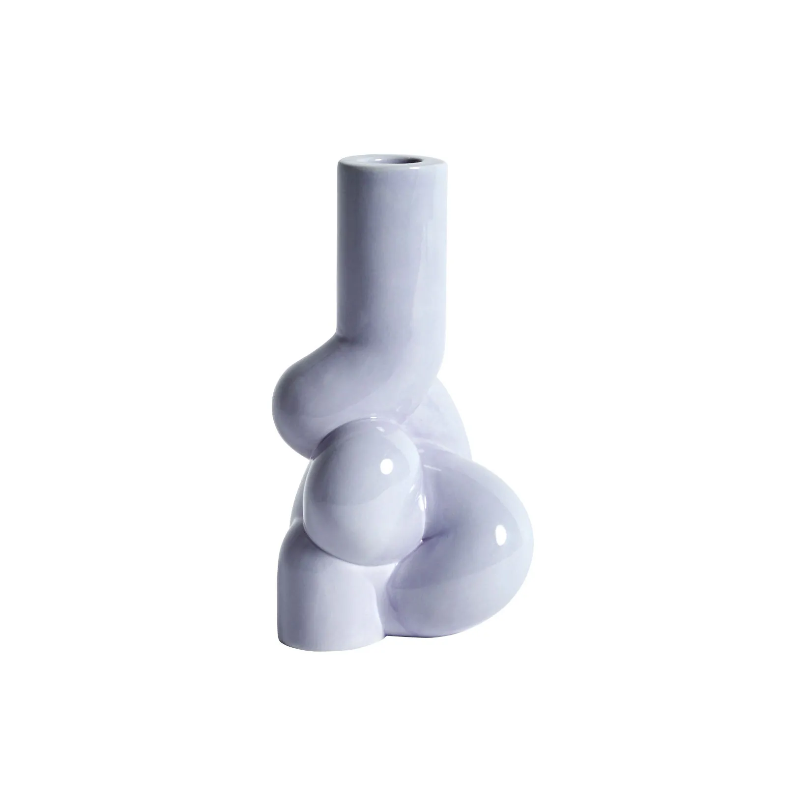 Bougeoir céramique Violet W&S - SOFT