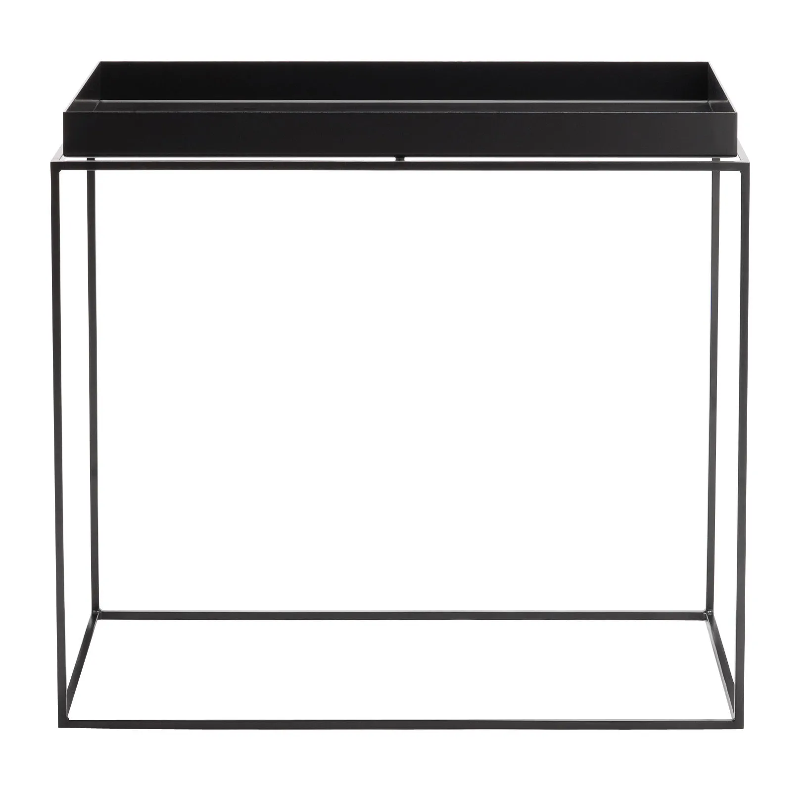 Table basse métal Noir TRAY