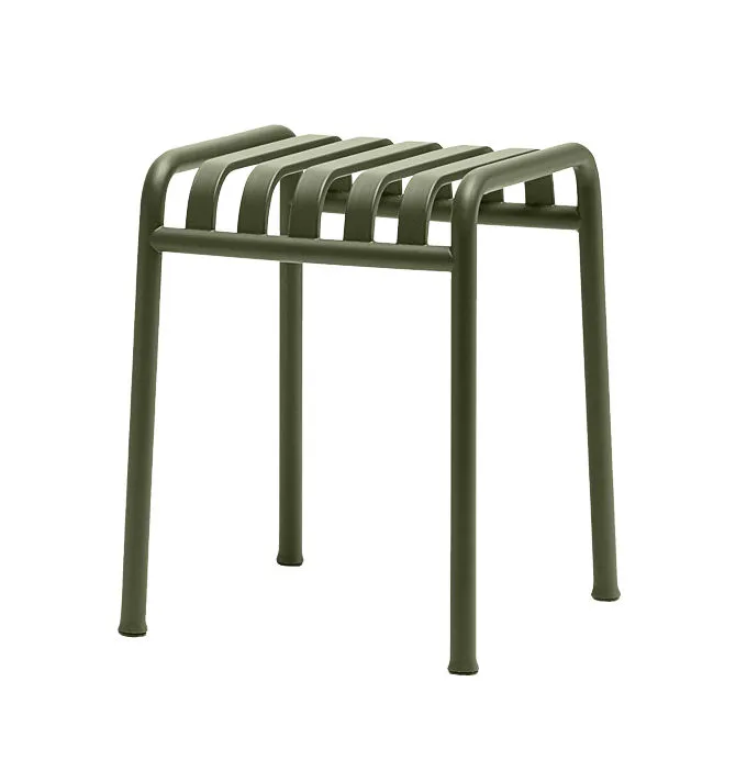 Tabouret métal Vert PALISSADE