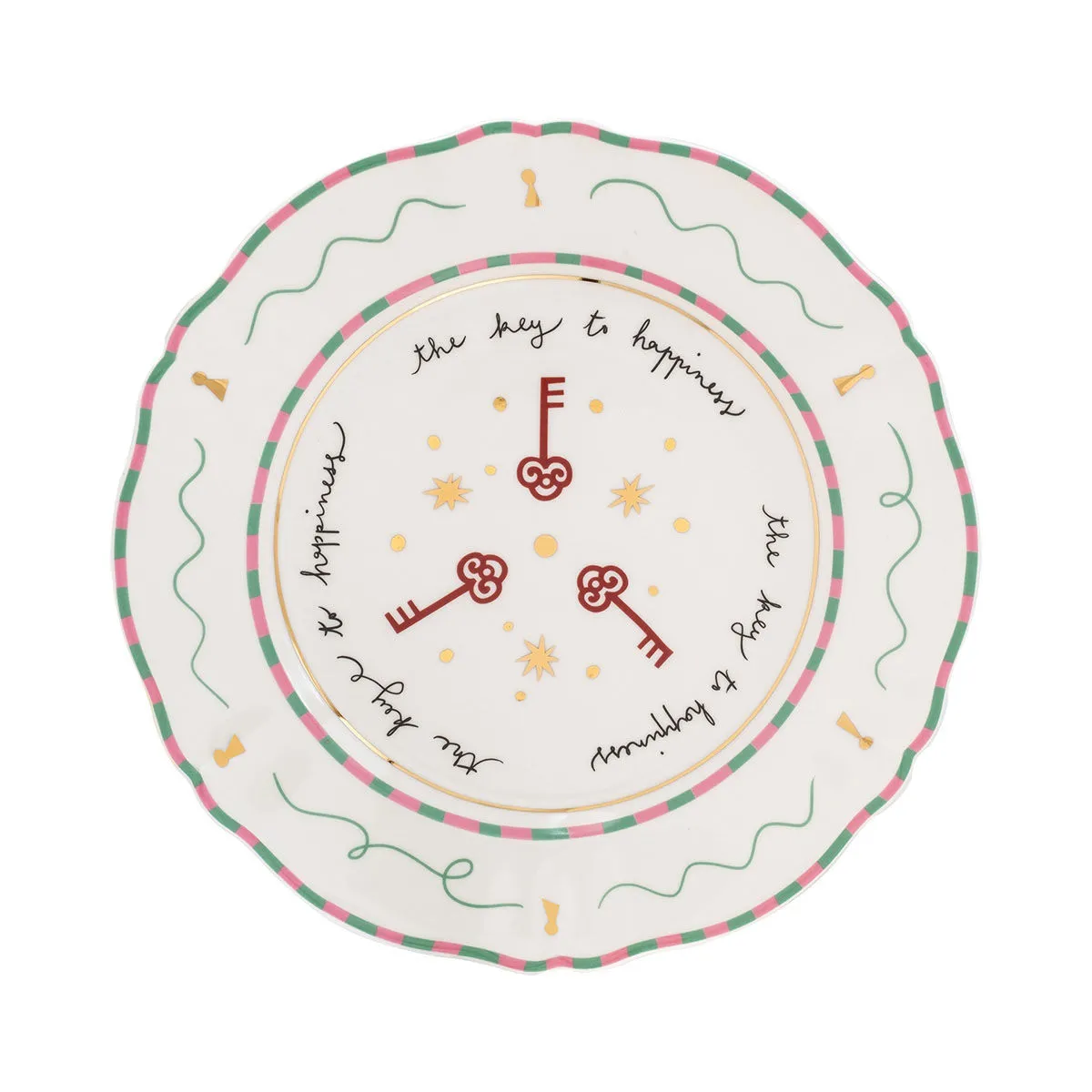 Assiette céramique Vert