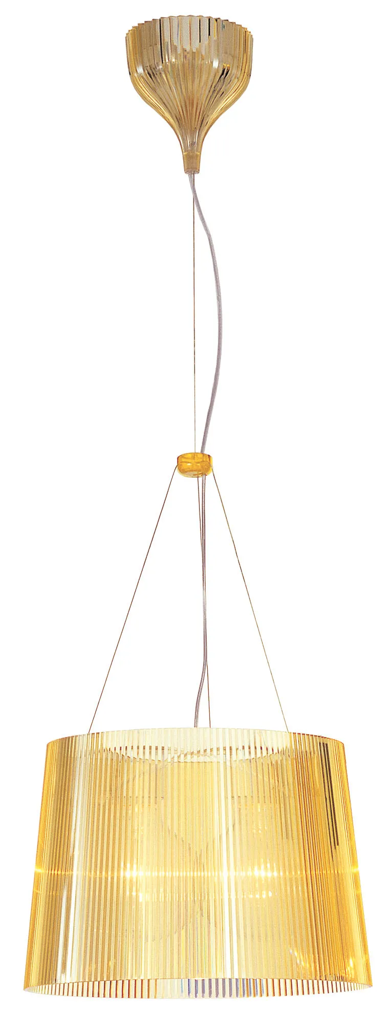 Suspension Jaune GÉ METALLISÉ