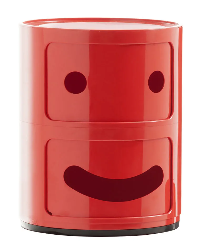 Meuble de rangement Rouge COMPONIBILI SMILE N°1