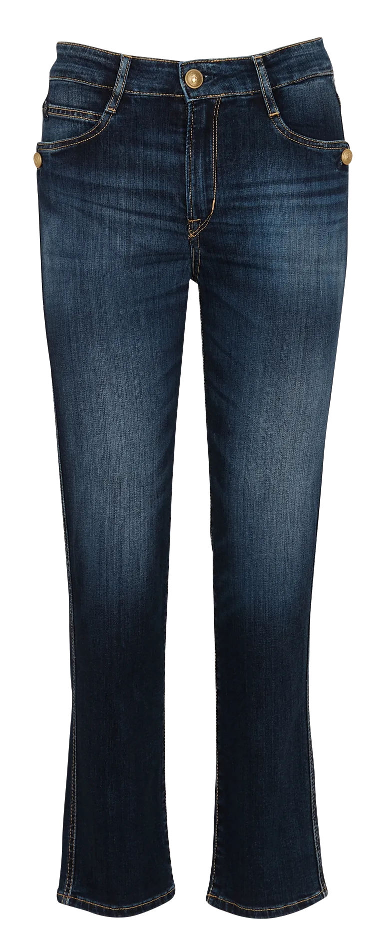 Jean regular-fit 7/8ème taille haute Bleu VILLARD