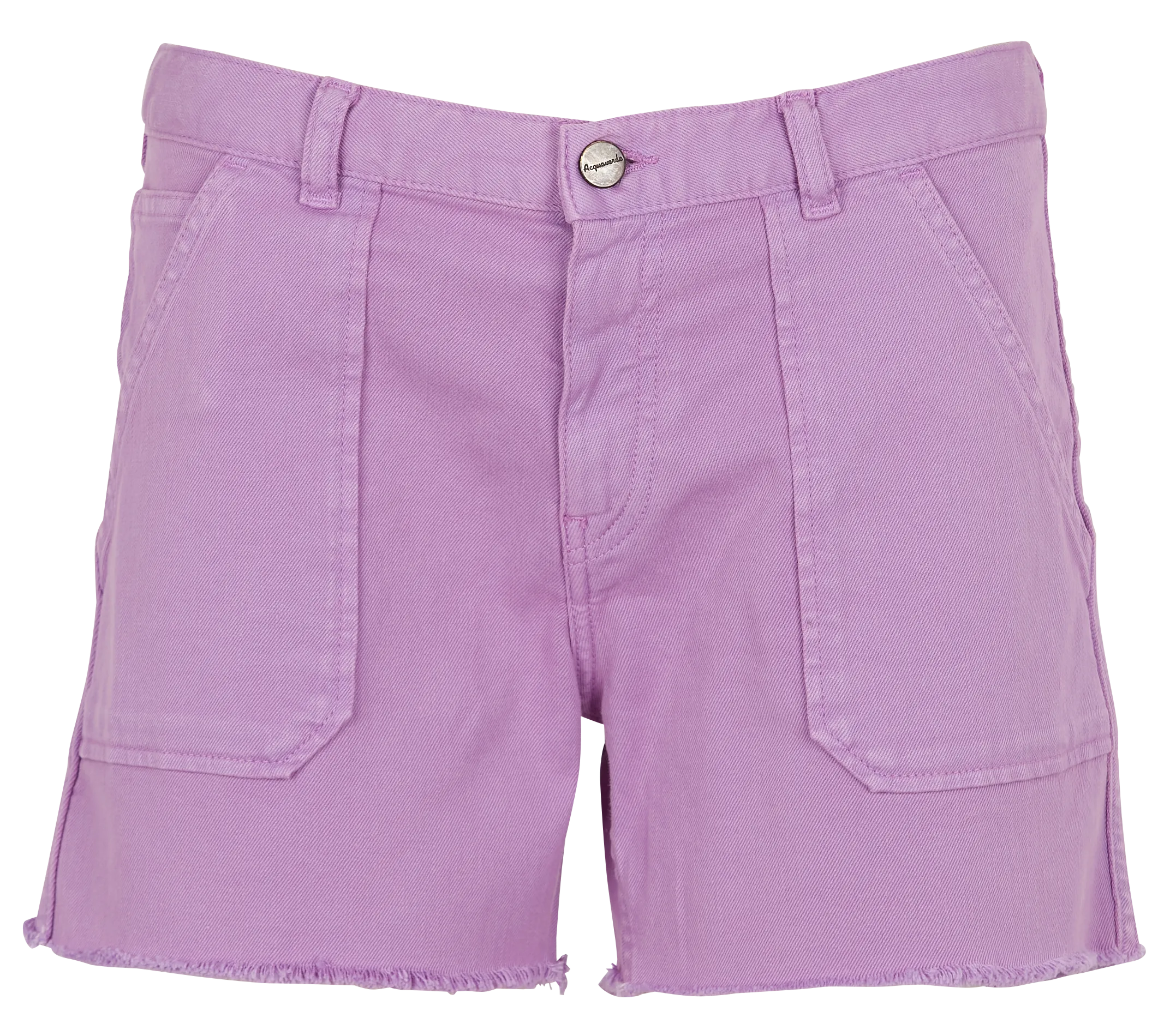 Short droit en denim stretch Violet TOOLS