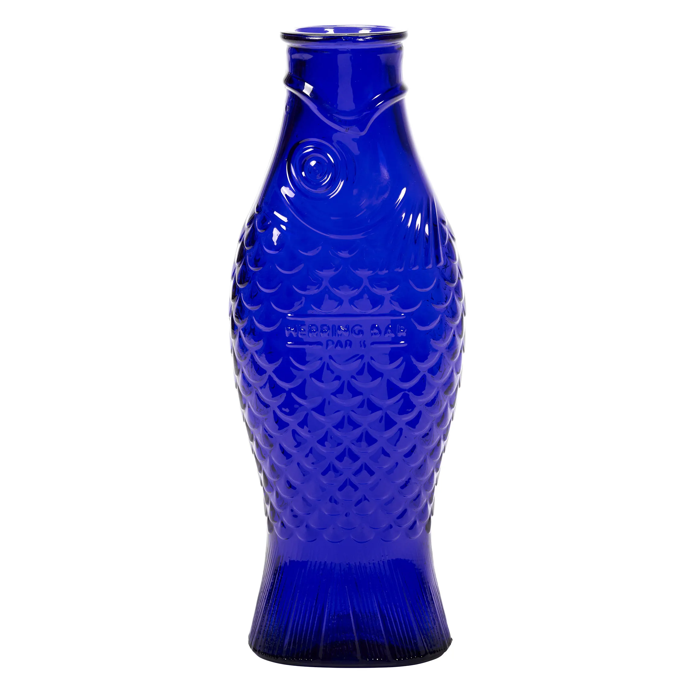 Carafe verre Bleu FISH & FISH