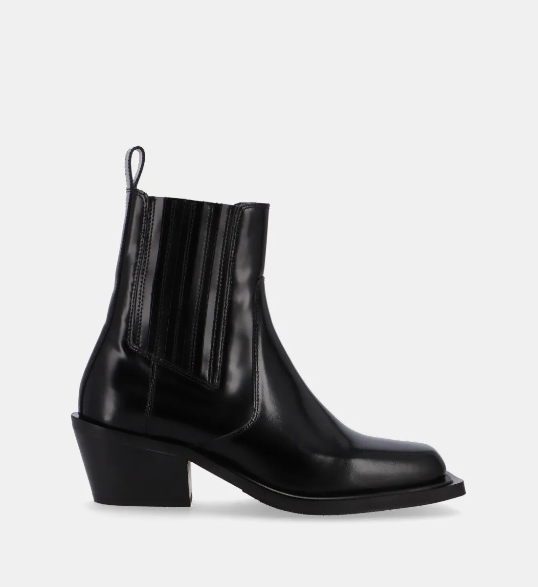 Bottines western en cuir Noir DENVER