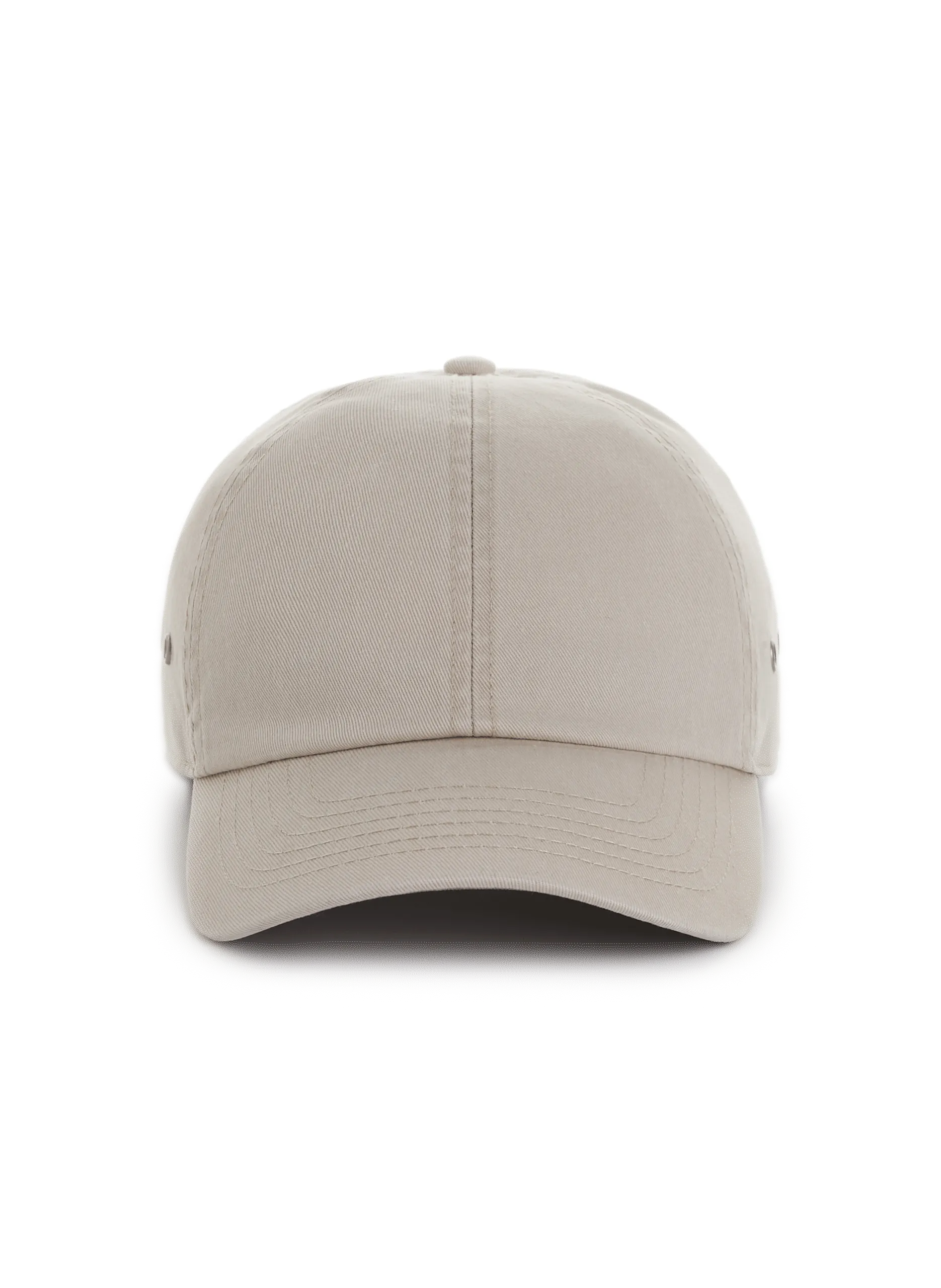 Casquette en coton Beige BASBALL
