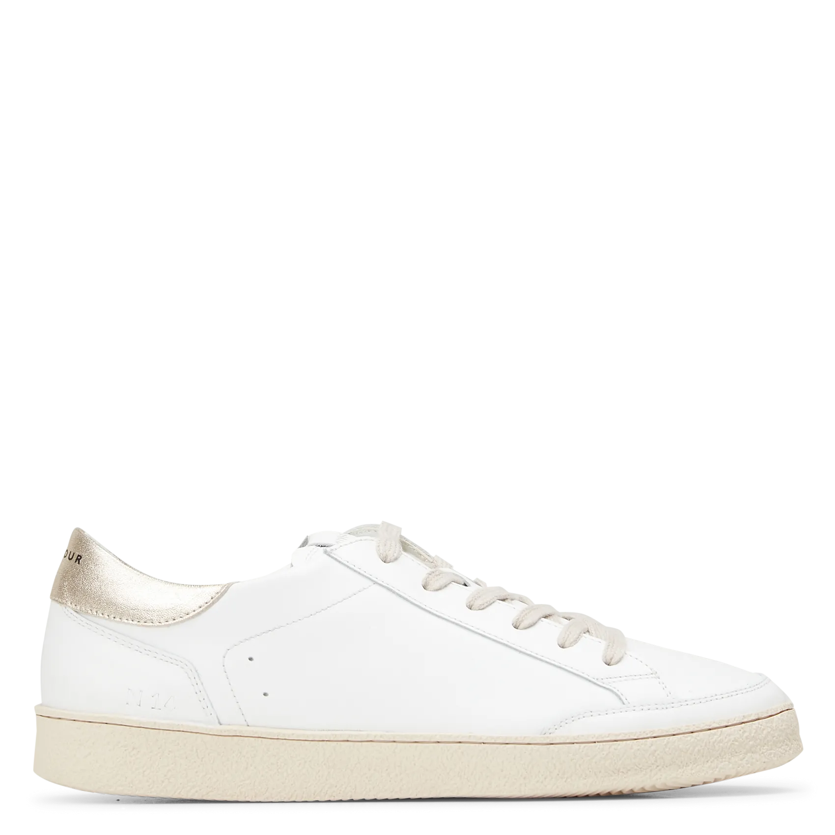 Baskets basses en cuir Blanc N°14