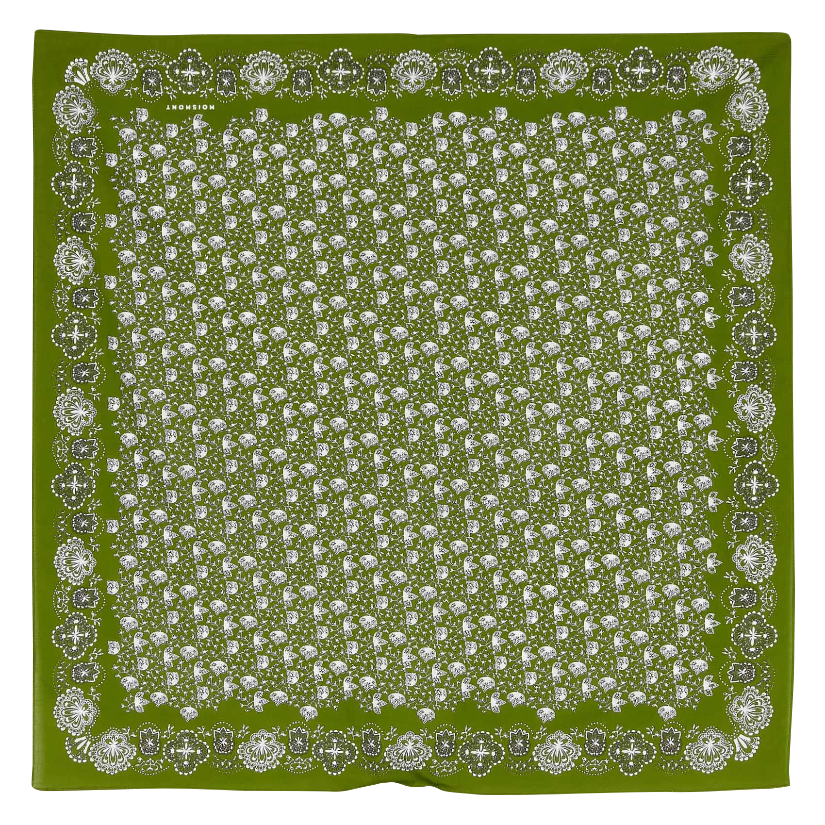 Foulard à imprimé floral en coton Violet N°675