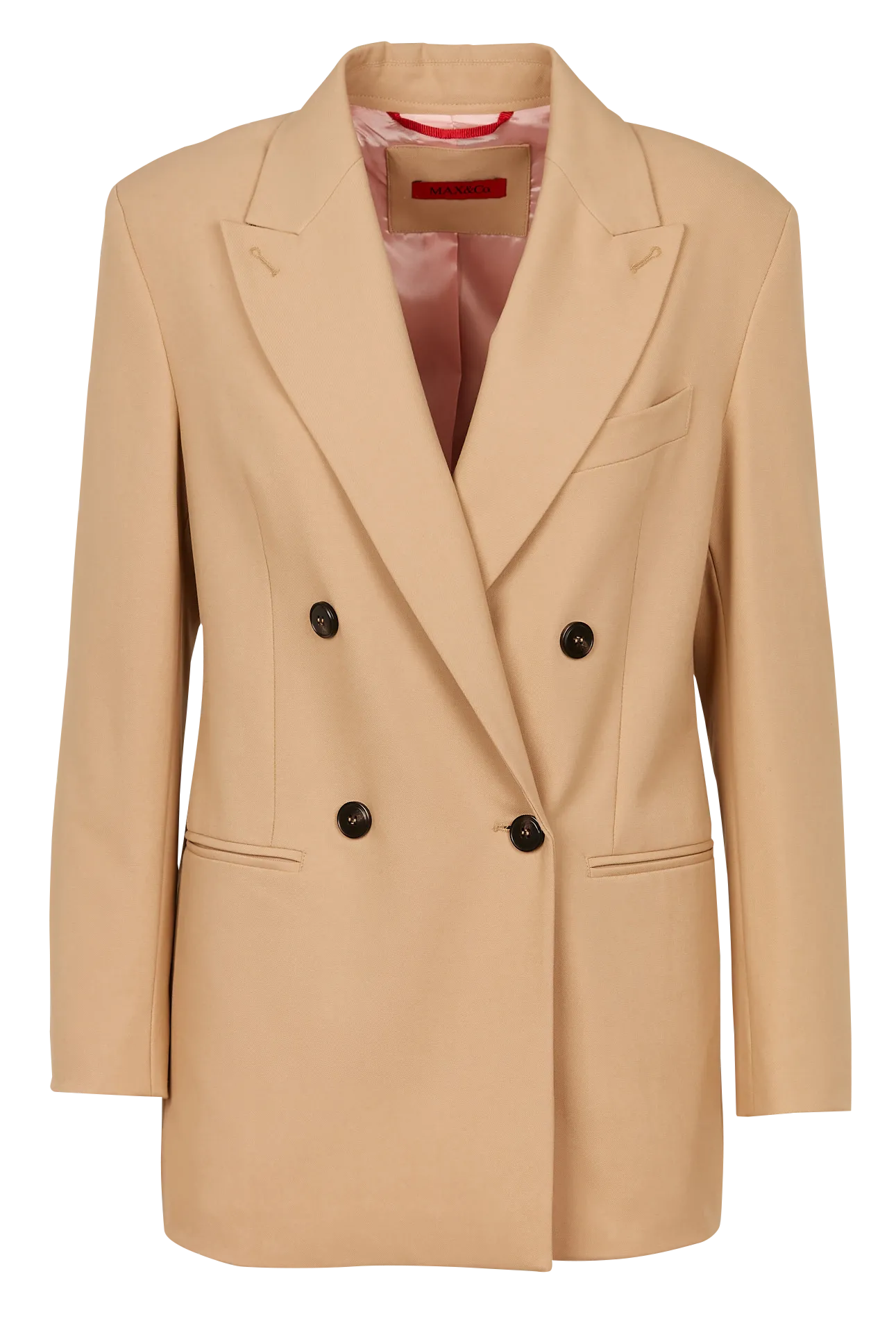 Veste de tailleur droite Beige FRANZ