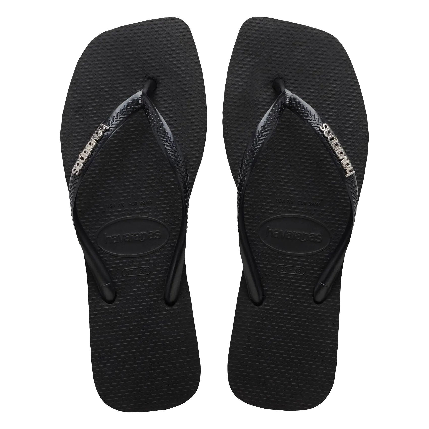 Tongs Multicolore SLIM SQUARE LOGO