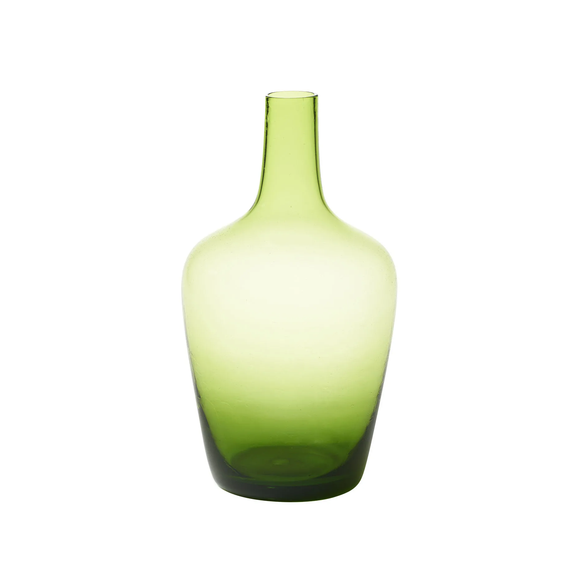 Vase verre Vert BOTTIGLIA