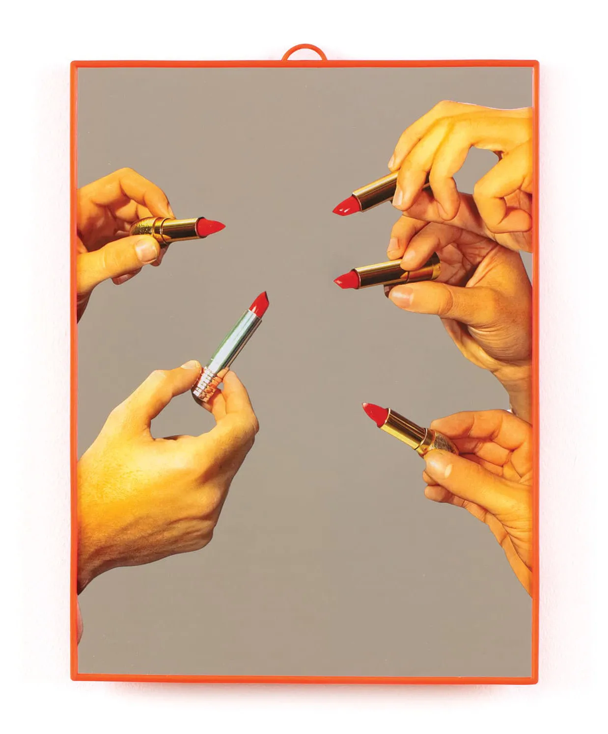 Miroir Orange TOILETPAPER