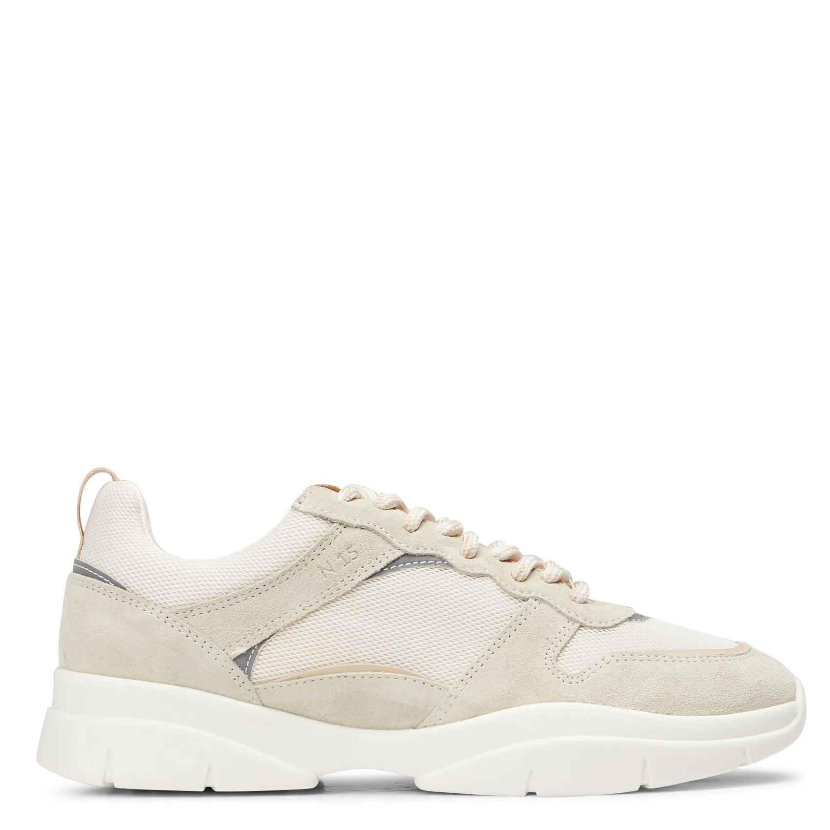 Baskets basses en cuir Blanc N°15