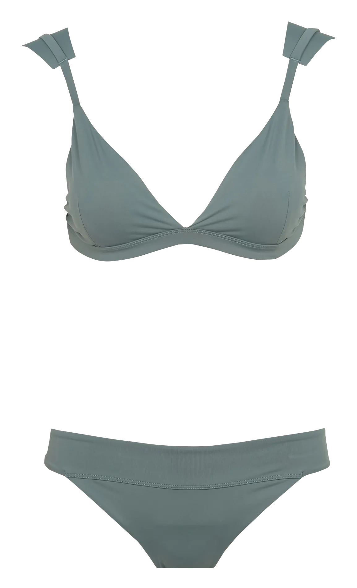 Maillot de bain 2 pièces triangle et culotte Bleu UMBERTO