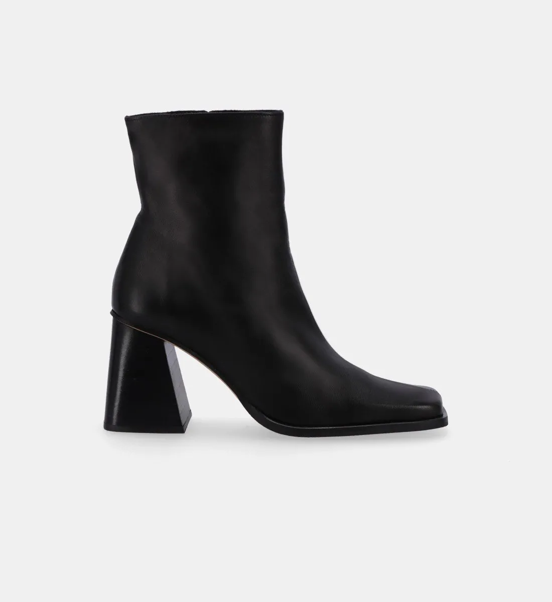 Bottines en cuir Noir SOUTH