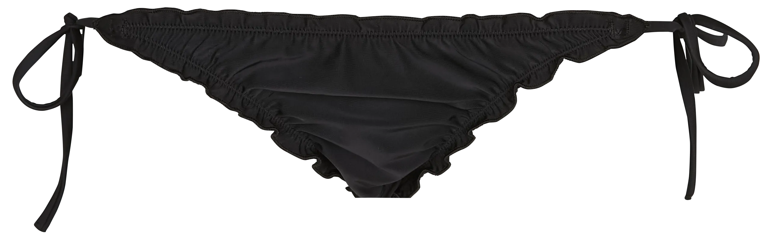 Bas de maillot de bain rayé Noir BLOOMER LEMON