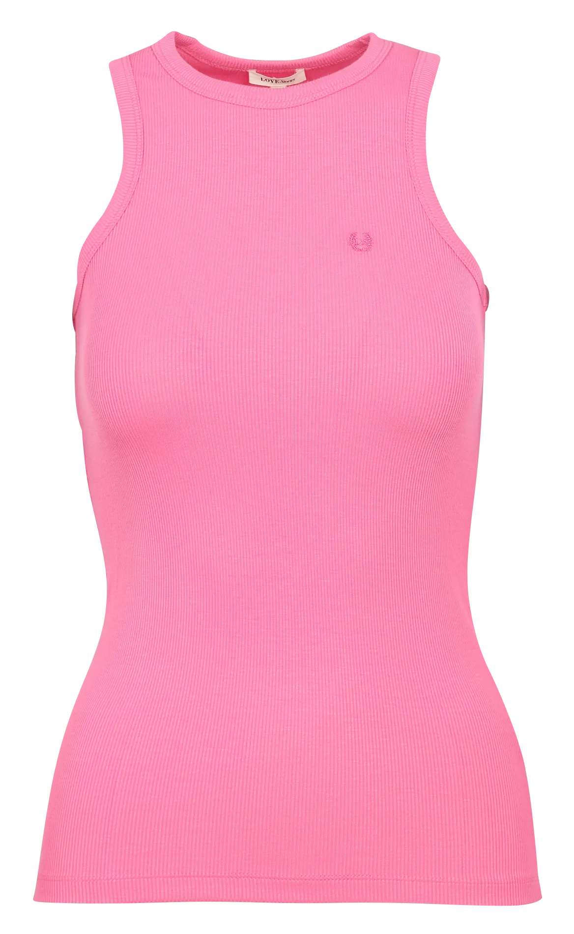 Débardeur côtelé Rose BELLA